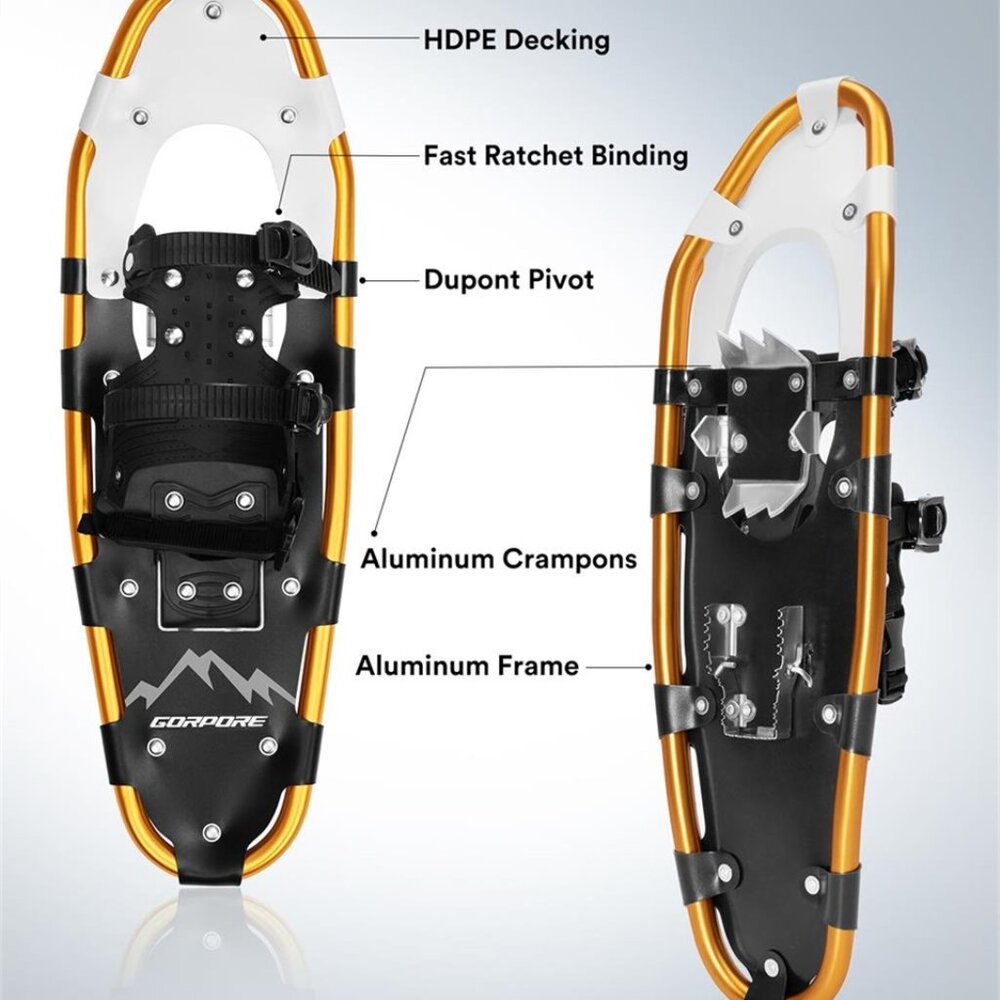 Lightweight Aluminum Snowshoes Kit - Picture 3 of 10